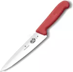 Ніж Victorinox кухонний обробний Fibrox 15 см, червоний, клинок 150 мм