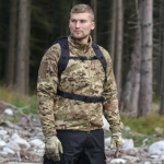 Куртка флісова Helikon-Tex Alpha Tactical. Мультикам 3
