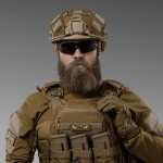 Маскувальний кавер на шолом (універсальний). Койот. Розмір L 4 Маскувальний кавер на шолом (універсальний). Койот. Розмір L 4