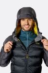 Чоловічий пуховик Rab Neutrino Pro Down Jacket, Black/Graphene 5 Чоловічий пуховик Rab Neutrino Pro Down Jacket, Black/Graphene 5