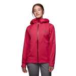 Мембранна жіноча куртка Black Diamond W Stormline Stretch Rain Shell, Pomegranate 2