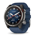 Смарт-годинник Garmin Quatix 8, 51mm, AMOLED, Saph, GPS. Синій