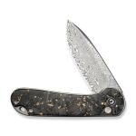 Ніж складаний Civivi Elementum II Damascus / Carbon Fiber & Resin, чорний 4