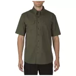 Сорочка тактична з коротким рукавом "5.11 Stryke ™ Shirt - Short Sleeve" TDU Green