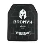 Керамічні бронеплити 6 класу Bronyx (комплект). Вага 6.6 кг. Розмір M (25х30 см) 6