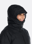 Зимняя куртка-парка женская Rab Valiance Parka W, Black 9