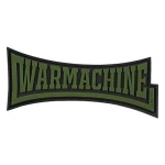 Патч (шеврон) «Warmachine» R3ICH. Мягкий ПВХ пластик мягкий. Олива