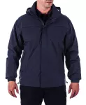 Куртка тактична для штормової погоди "5.11 Tactical TacDry Rain Shell" Dark Navy