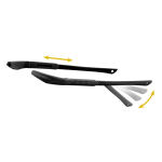 Окуляри захисні серії "ESS ICE NARO 3LS Kit" Black 5 Окуляри захисні серії "ESS ICE NARO 3LS Kit" Black 5