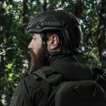 Кевларовый шлем ARCH Helmet L (ECH) с вырезом под активные наушники. Олива 8