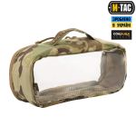 Органайзер утилитарный прозрачный M-Tac Elite Medium (26х11 см) Мультикам 3