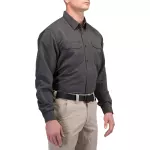 Сорочка тактична "5.11 Tactical Fast-Tac Long Sleeve Shirt" Charcoal 2