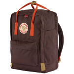 Рюкзак Fjällräven Kånken Koncept Laptop 15, Black Oak/Rowan Red 3