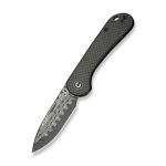 Ніж складаний Civivi Elementum Slip Joint C18062AJ-DS1 Damascus Carbon Fiber, сірий