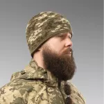 Шапка пряма без відвороту. Піксель 5 Шапка пряма без відвороту. Піксель 5