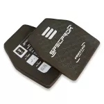 Керамічна бронеплита SPECPROM S-Line 5-го класу. Вага 2.49 кг. Розмір 25 на 30 см. Олива. 7