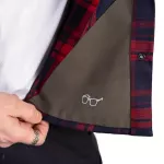 Сорочка "Буревій" Red/Navy 6