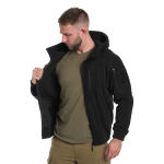 Куртка флісова Sturm Mil-Tec® "Cold Weather Fleece Jacket Gen.II with Hood" Black 5