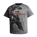 Футболка M-Tac Warrior 1919 Oversize Світло, light Grey, світло-сірий 2 Футболка M-Tac Warrior 1919 Oversize Світло, light Grey, світло-сірий 2