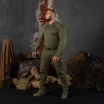 Кофта-лонгслив Thorax Pro LVL1 SJ, Camotec. Олива 2