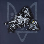 Футболка с рисунком "Special Force Sniper" Blue Graphite 3 Футболка с рисунком "Special Force Sniper" Blue Graphite 3