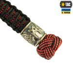 Темляк M-Tac Scandinavian Mannaz Bronze Чёрный&Красный 3