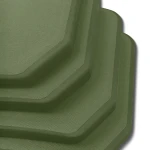Плиты керамика 6 класс защиты (комплект). Вес 4.8 кг. Размер M (25х30 см.) A.P.S. Олива 3