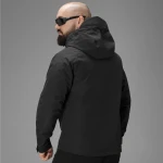 Куртка ветровка Bezet Trail. Polyester, покрытие Teflon. Черный 2