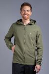 Трекінгова чоловіча куртка Soft Shell Tatonka Cesi M's Hooded Jacket, Olive
