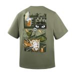 Футболка M-Tac Помаранчева Cat Cotton Hard Light Олива, light Olive 5