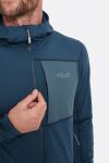 Чоловіча флісова кофта Rab Superflux Hoody, Tempest Blue 4 Чоловіча флісова кофта Rab Superflux Hoody, Tempest Blue 4