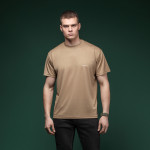 Комплект футболок (3 шт.) AIR Coolmax. Легкие и хорошо отводят влагу. Койот/олива/черный. Размер M 3
