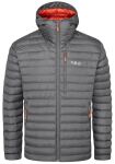 Чоловічий легкий пуховик Rab Microlight Alpine Jacket, Graphene