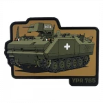 Патч (шеврон) «YPR 765» от Patch hunter. Мягкий ПВХ пластик мягкий. Койот