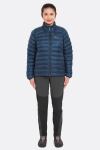 Куртка утеплена жіноча Rab Cirrus Jacket Wmns, Steel 10