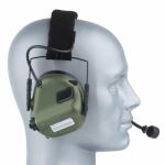 Активные защитные наушники Earmor M32 MOD4 (FG) Olive 10 Активные защитные наушники Earmor M32 MOD4 (FG) Olive 10