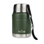 Термос Tribe Food Jar харчовий 0,45 л, Оливковий 4