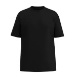 Футболка Men's Set Oversize Fit U-neck. Cotton. Чорний 2