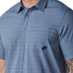 Сорочка тактична "5.11 Tactical Aerial Short Sleeve Shirt" GREY BLUE 4 Сорочка тактична "5.11 Tactical Aerial Short Sleeve Shirt" GREY BLUE 4