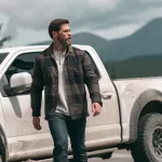 Куртка тактическая демисезонная "5.11 Tactical® Seth Shirt Jacket" Field Green Check 10
