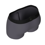 Трусы мужские анатомические Men's Set Intimate 2.1 Black Series. Графит 3