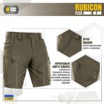 Шорти тактичні M-Tac Rubicon Flex Dark Олива, dark Olive 4
