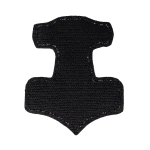 Шеврон (нашивка) Молот Тора на липучці, 10х8 см. Сіро-чорний 4 Шеврон (нашивка) Молот Тора на липучці, 10х8 см. Сіро-чорний 4