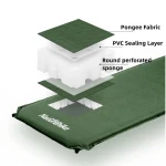 Матрац самонадувний Naturehike, 200 х 63 х 5 см. Темно-зелений 3 Матрац самонадувний Naturehike, 200 х 63 х 5 см. Темно-зелений 3