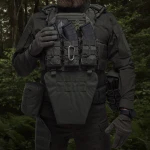 Противоосколочный фартук 1-го класса защиты (с баллистическим пакетом). Размер L. Олива 3 Противоосколочный фартук 1-го класса защиты (с баллистическим пакетом). Размер L. Олива 3