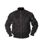 Куртка демісезонна Sturm Mil-Tec "US Tactical Flight Jacket" Black