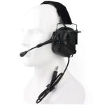 Активные защитные наушники Earmor M32 PLUS (BK) Black с гарнитурой 5 Активные защитные наушники Earmor M32 PLUS (BK) Black с гарнитурой 5