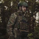 Потрійний підсумок під магазини АК/АR. Cordura 500D. Molle. Мультикам темний 6