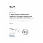 Медична шина SAM® Splint (США) плоска, 91.44 см, сіра 2