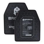 Керамічна бронеплита 4 класу Bronyx. Вага 2.2 кг. Розмір М (25х30 см) 5 Керамічна бронеплита 4 класу Bronyx. Вага 2.2 кг. Розмір М (25х30 см) 5